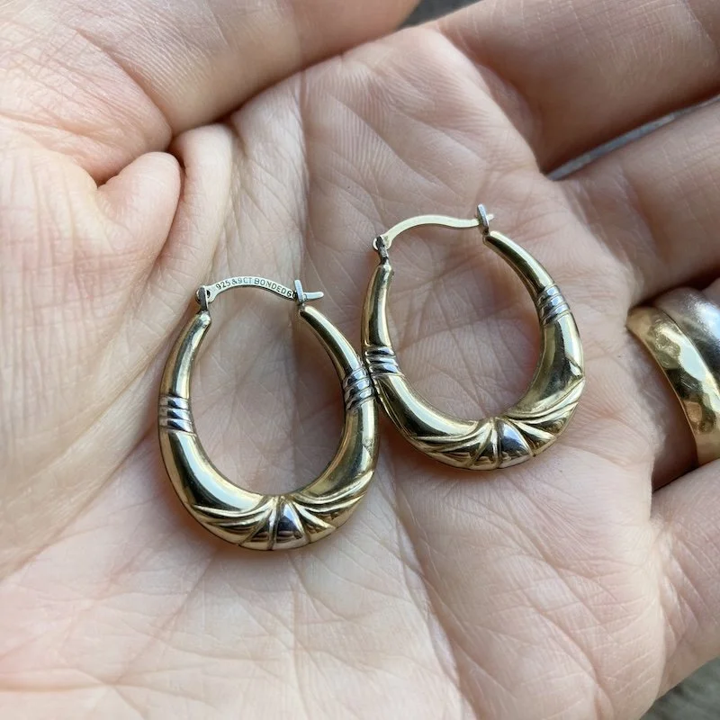 sterling silver and bonded gold hoops 3.jpeg