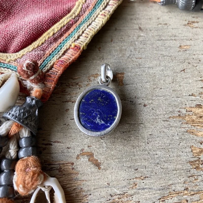 sterling silver and lapis lazuli pendant 2.jpeg