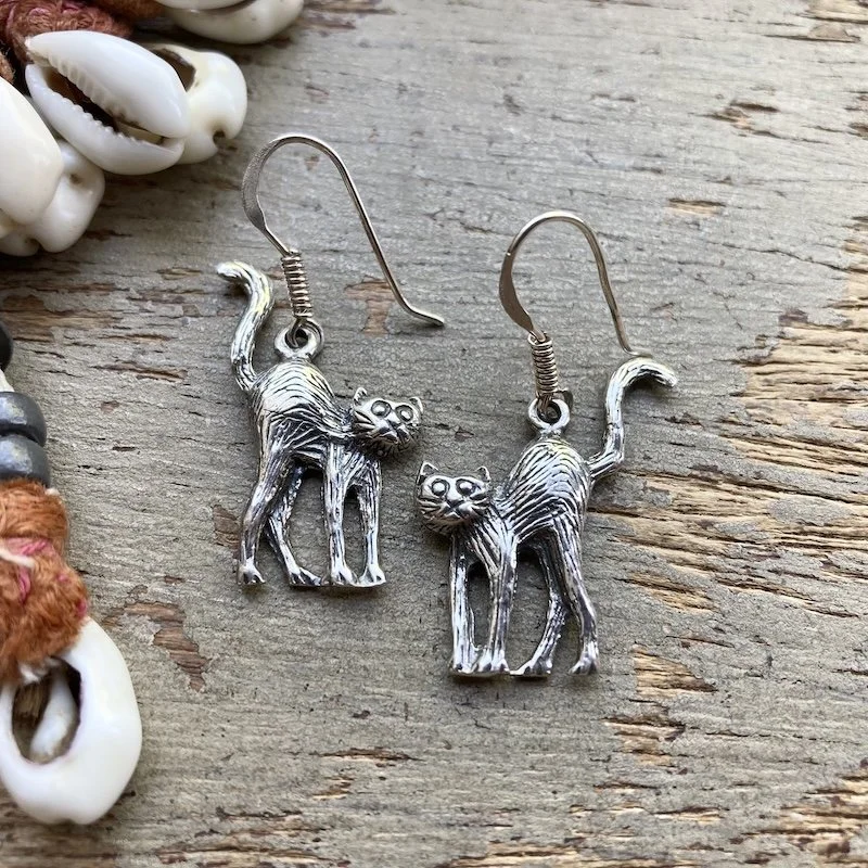 vintage sterling silver cat earrings 1.jpeg