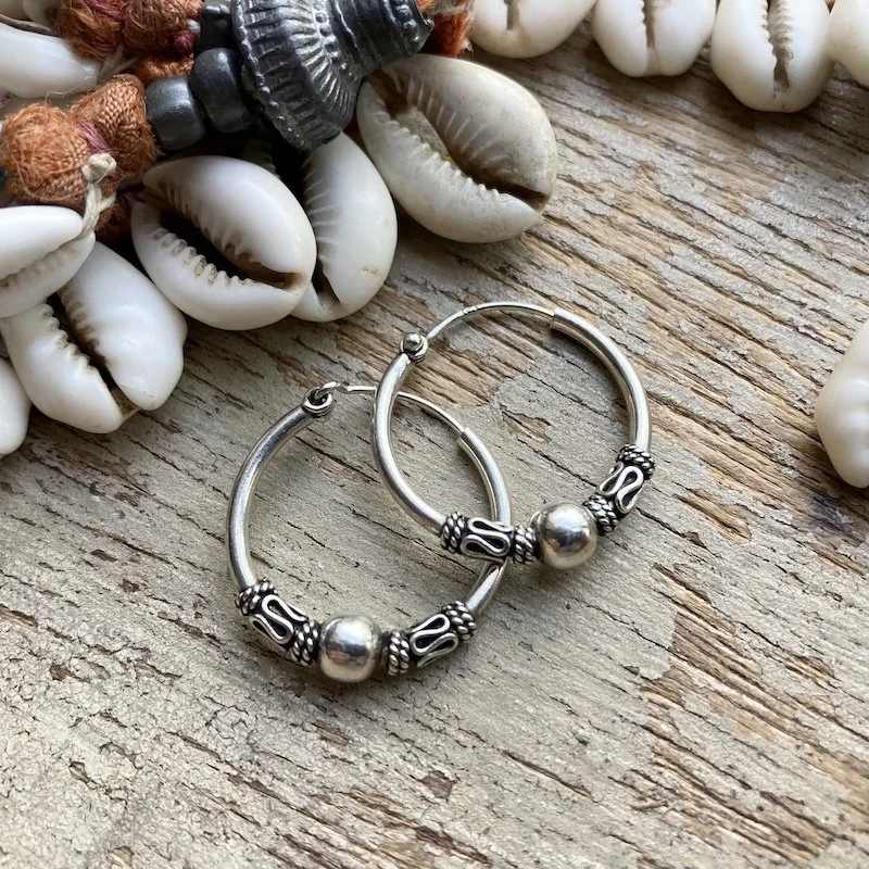 ornate Balinese sterling silver hoops 2.jpeg