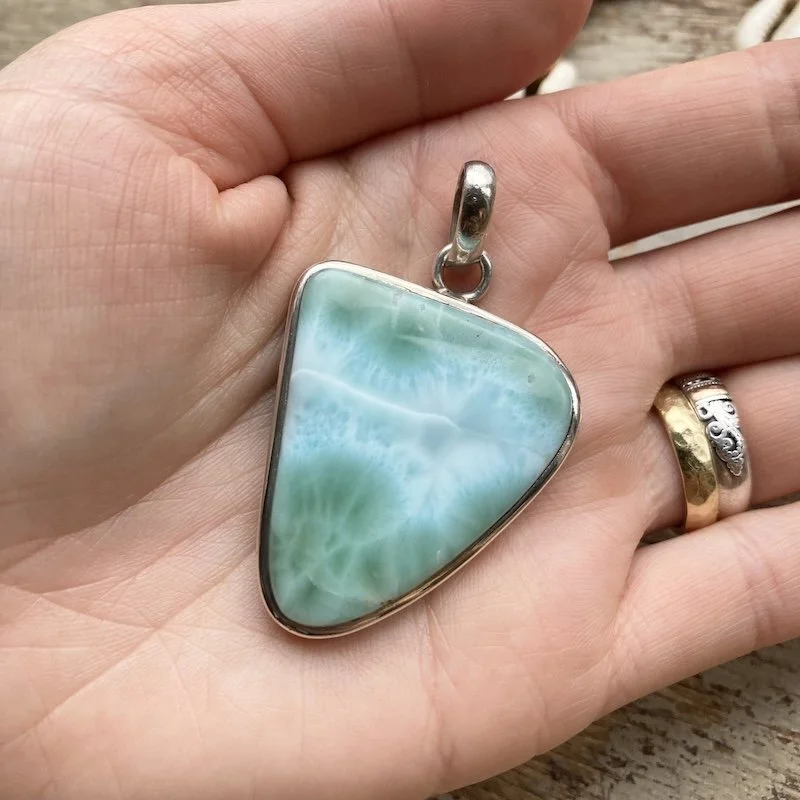 large sterling silver and larimar pendant 4.jpeg