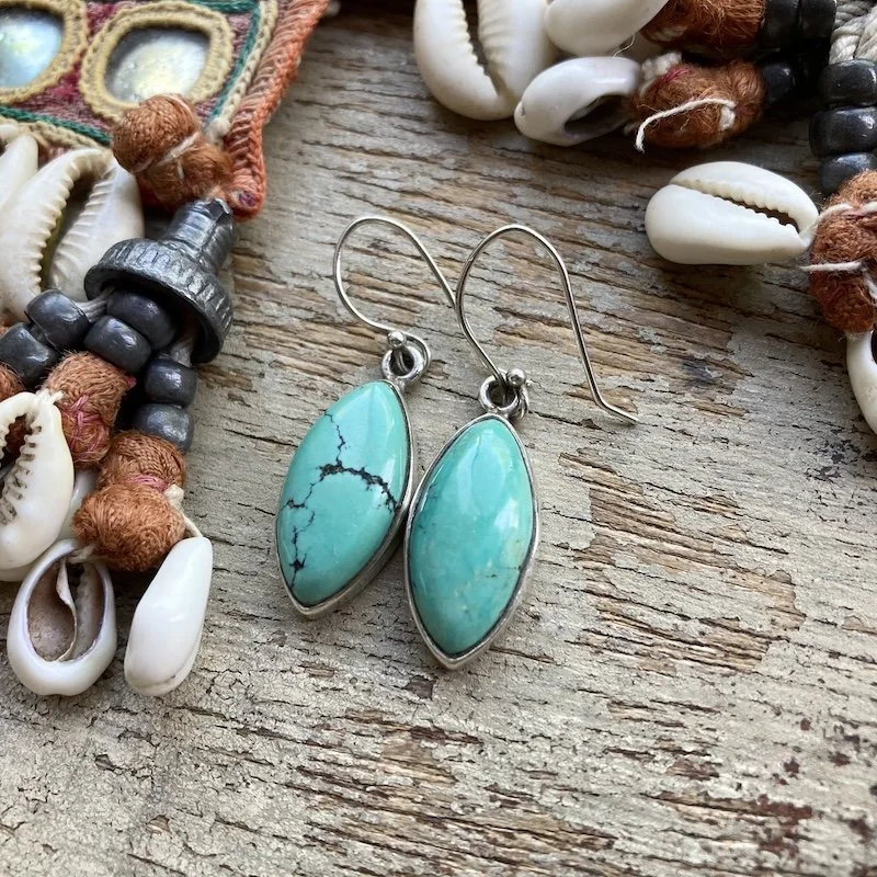 vintage sterling silver turquoise earrings 2.jpeg