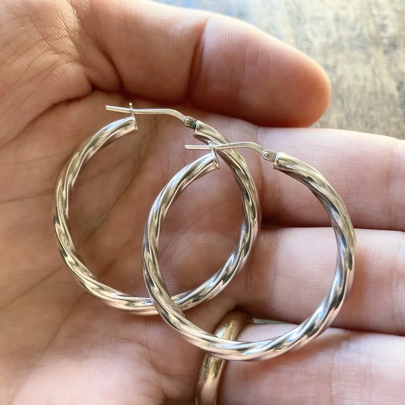 large twisted sterling silver hoops 4.jpeg