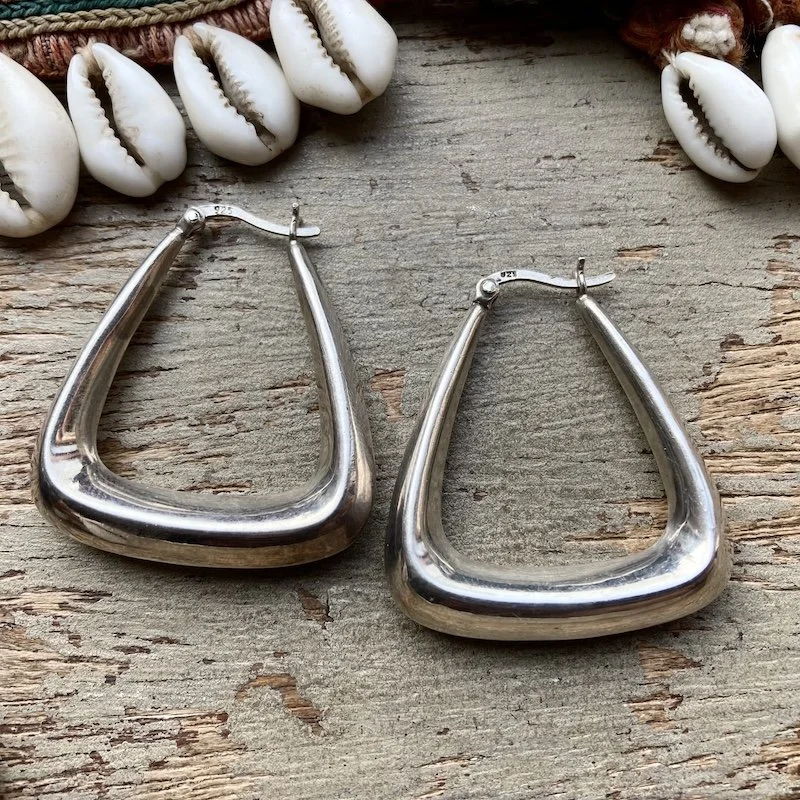 large vintage sterling silver creole hoops 1.jpeg