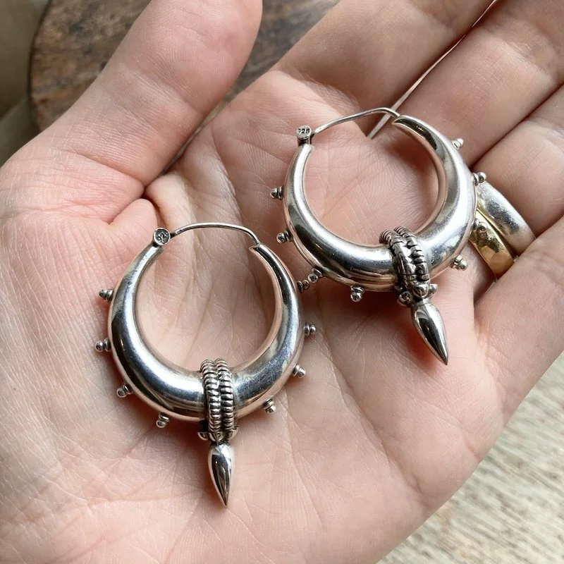 large ornate chunky sterling silver hoops 3.jpeg