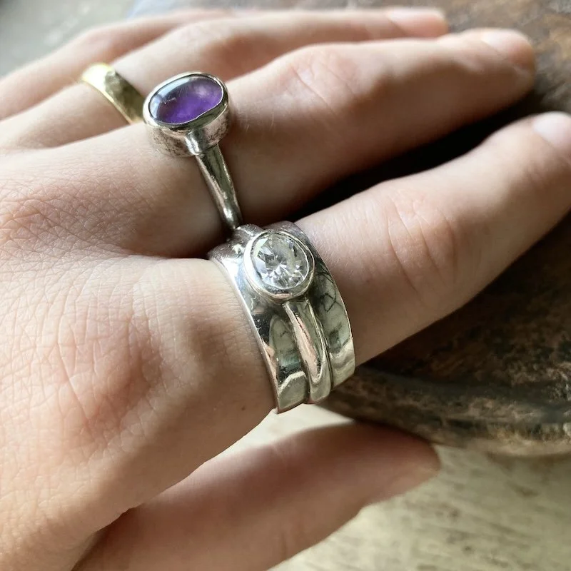 chunky sterling silver and CZ ring 4.jpeg
