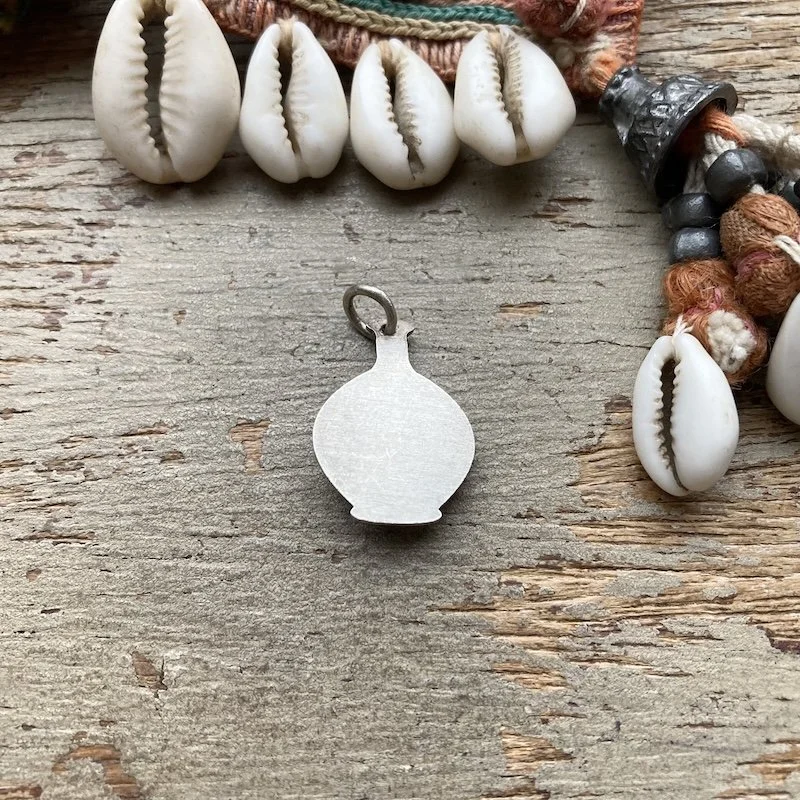 sterling silver and tourmaline mushroom potion bottle pendant 2.jpeg