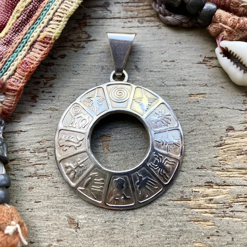 950 silver Nazca Lines pendant 1.jpeg