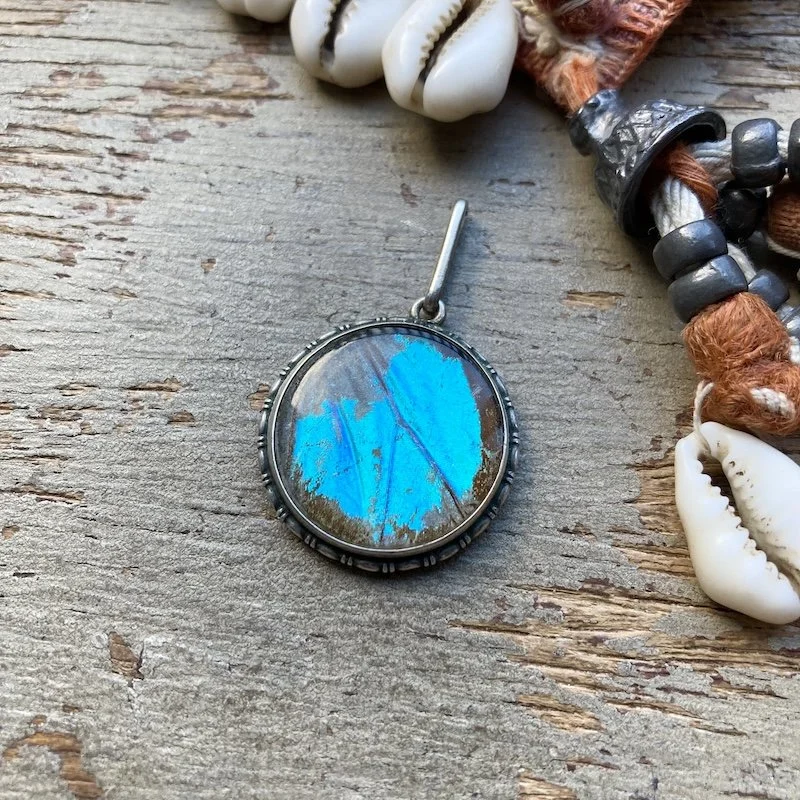 antique sterling silver butterfly wing pendant 1.jpeg