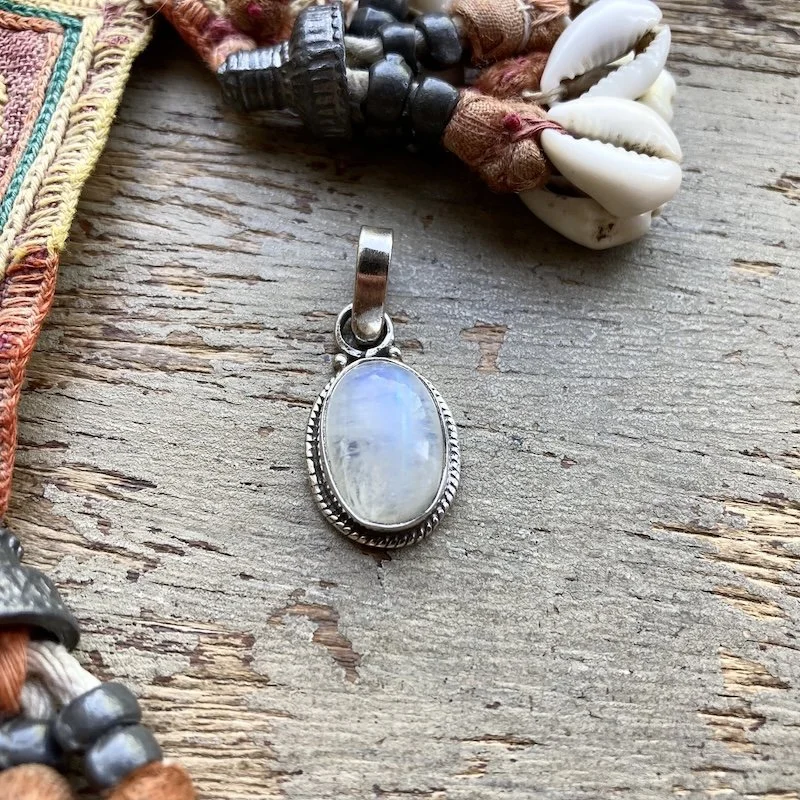 sterling silver simple rainbow moonstone pendant 1.jpeg