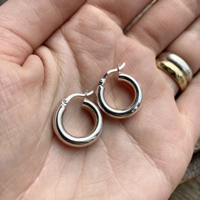 little sterling silver chunky hoops 3.jpeg