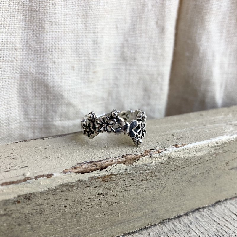 sterling silver flower and butterfly ring 2.jpeg