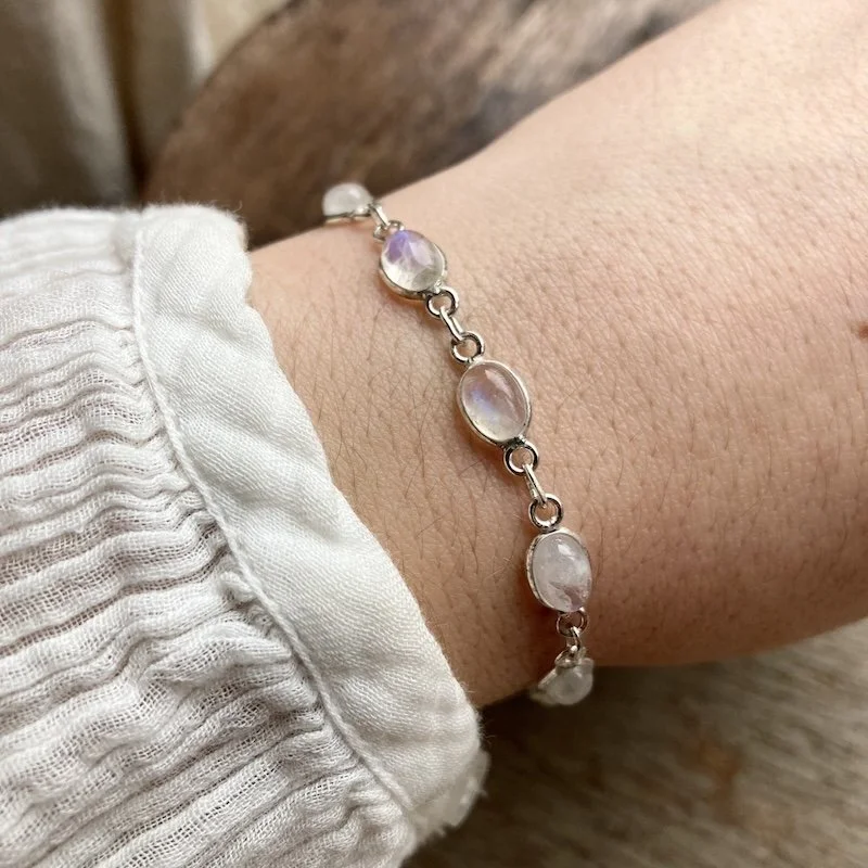 sterling silver rainbow moonstone bracelet 5.jpeg