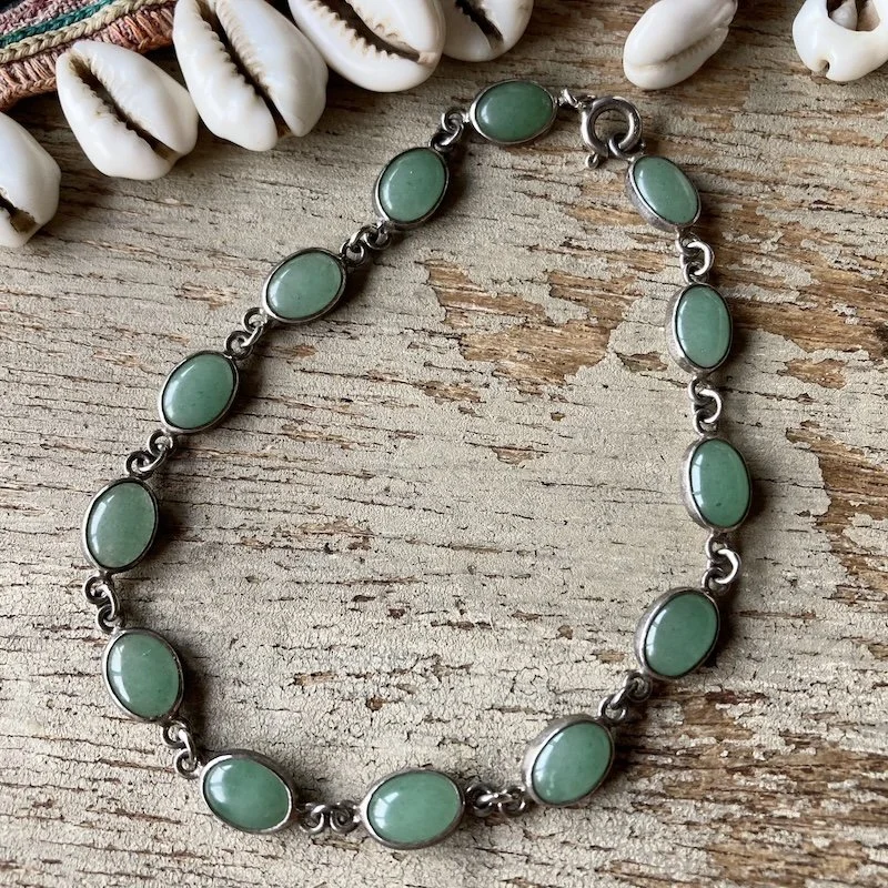 sterling silver and aventurine bracelet 2.jpeg