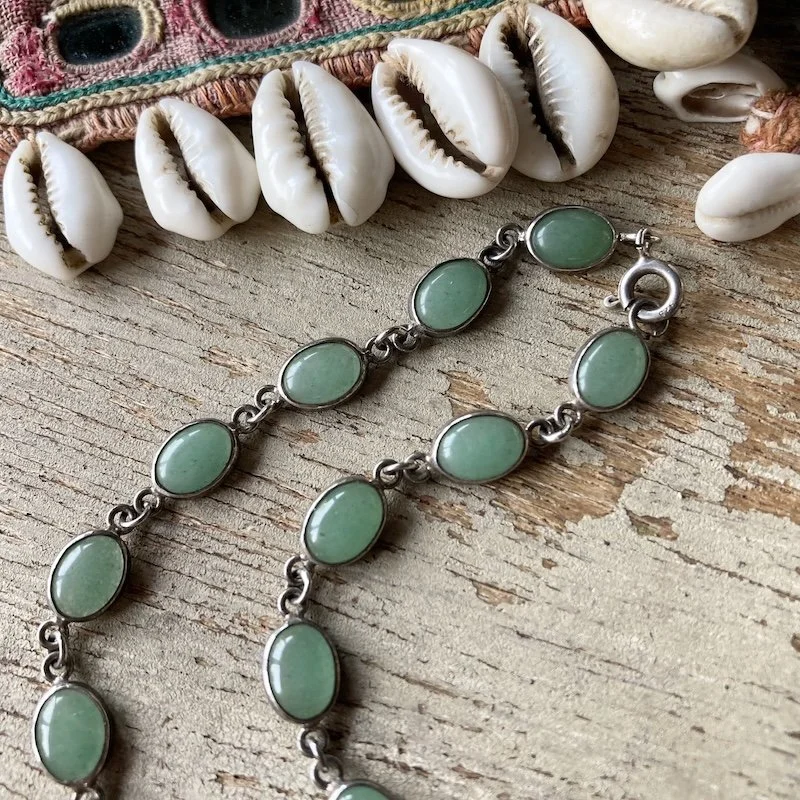 sterling silver and aventurine bracelet 4.jpeg