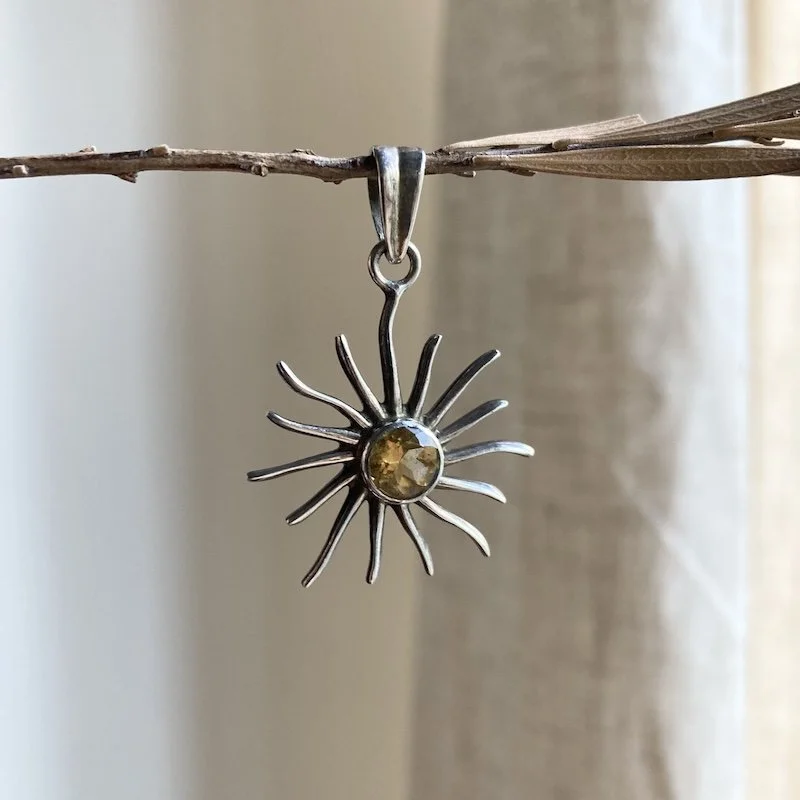sterling silver and citrine sun pendant 3.jpeg