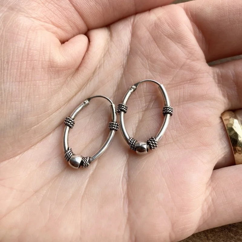 sterling silver oval bali hoops 4.jpeg