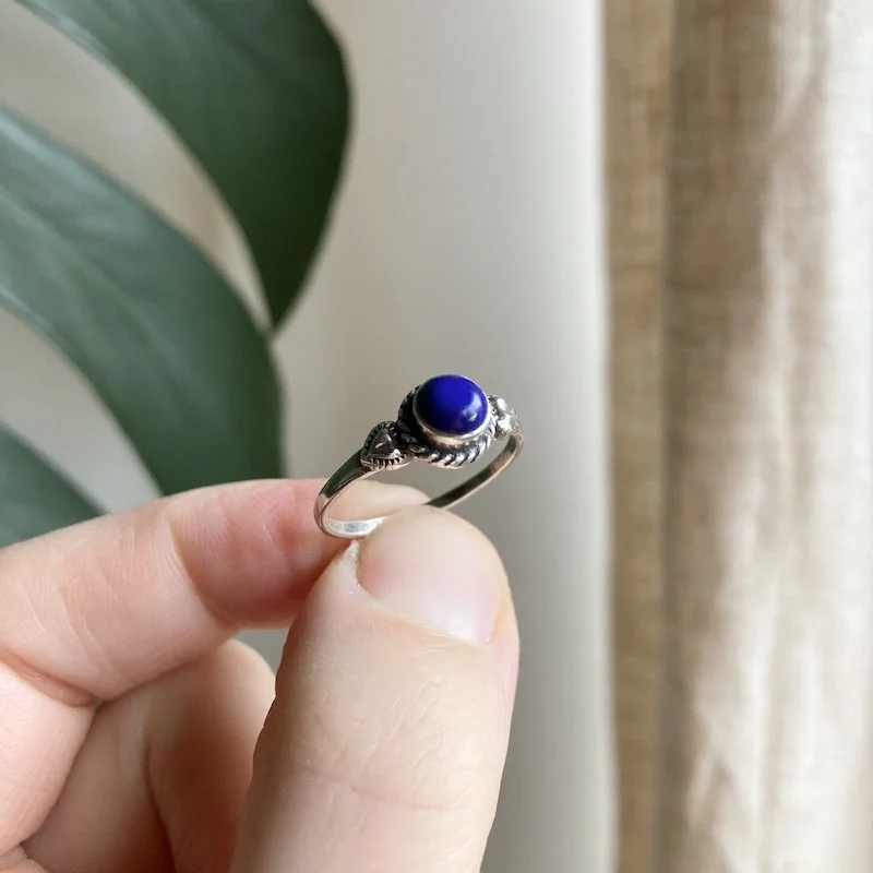 simple sterling silver and lapis lazuli ring 3.jpeg