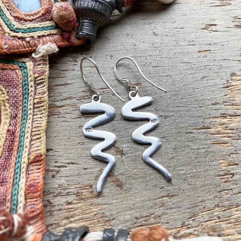 funky sterling silver squiggle earrings 3.jpeg