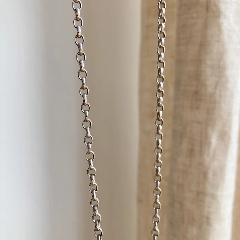 long sterling silver belcher chain.jpeg