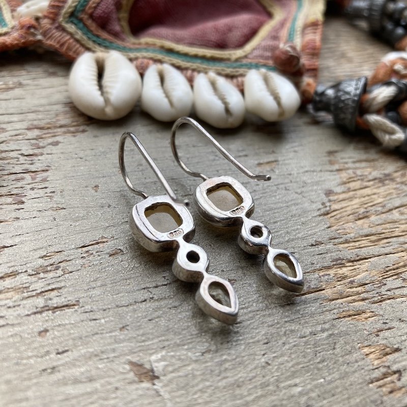 sterling silver yellow crystal earrings 2.jpeg