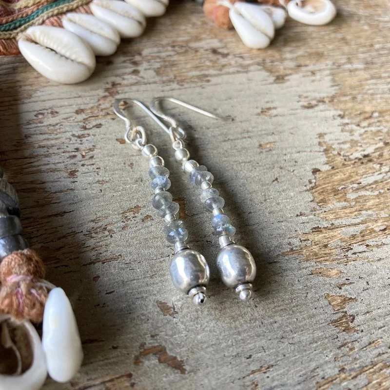 sterling silver beaded labradorite earrings 2.jpeg