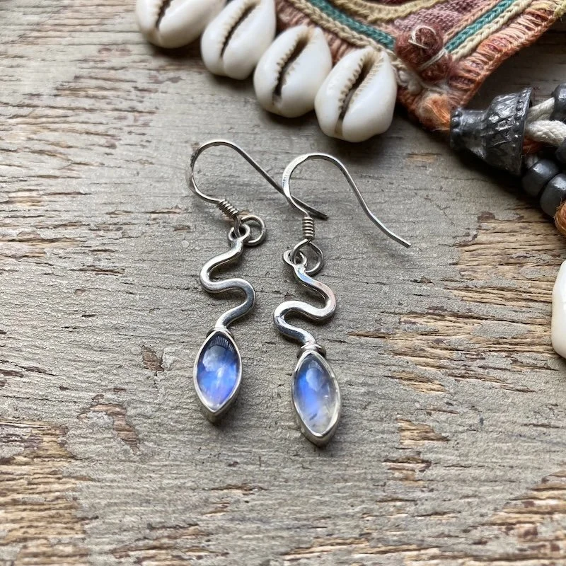 wavy sterling silver rainbow moonstone earrings.jpeg
