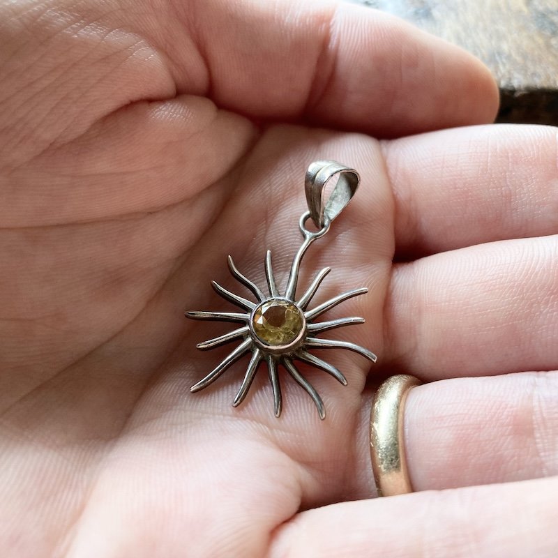 sterling silver and citrine sun pendant 4.jpeg
