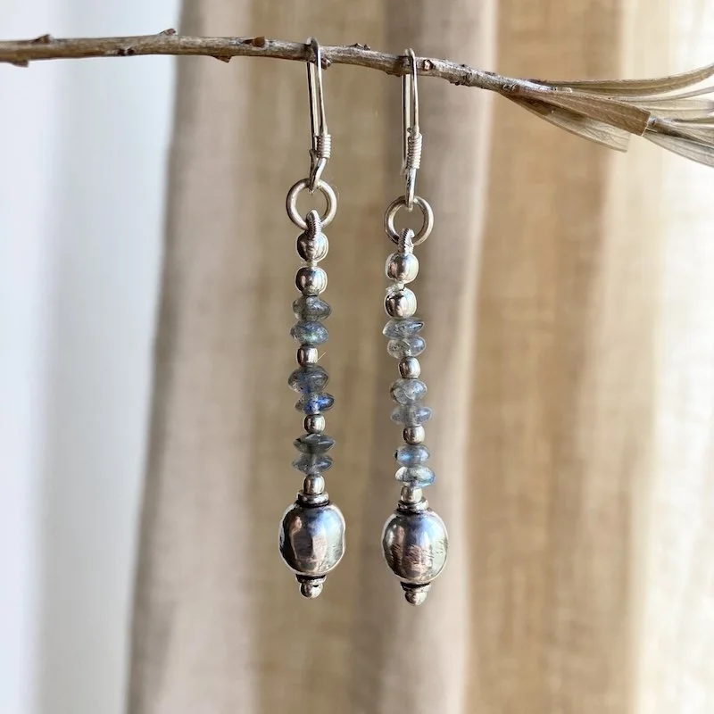 sterling silver beaded labradorite earrings 4.jpeg