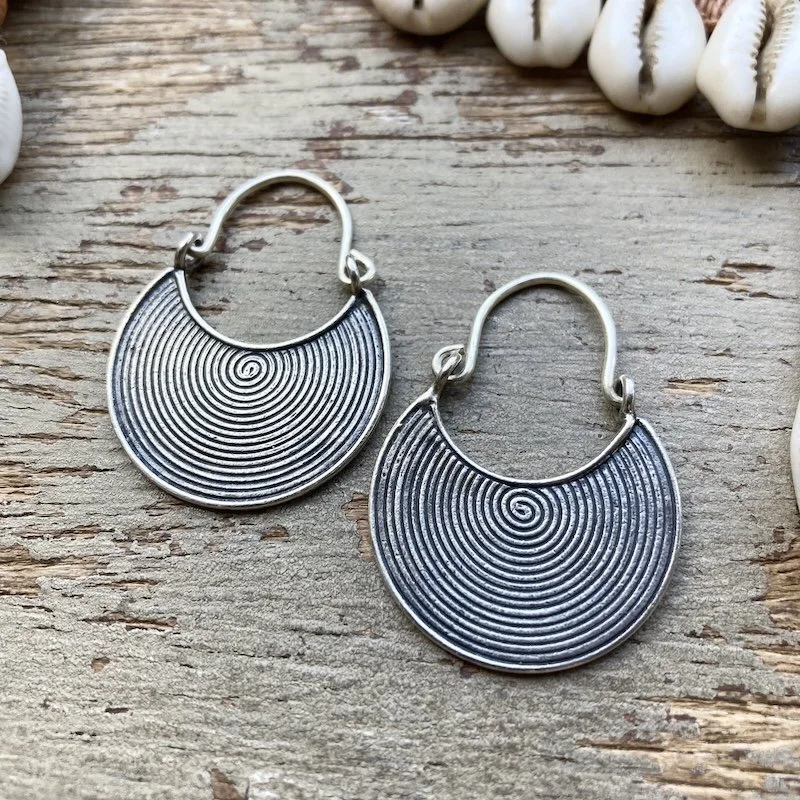 pure silver hill tribe disc earrings 2.jpeg