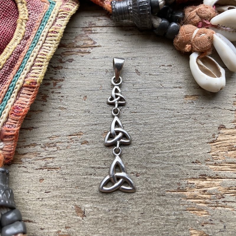 sterling silver triple celtic knot pendant 1.jpeg
