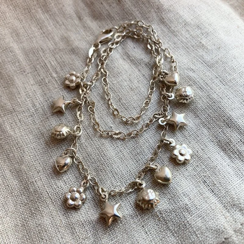 925 sterling silver heart, sun, star and flower charm necklace 2.jpeg