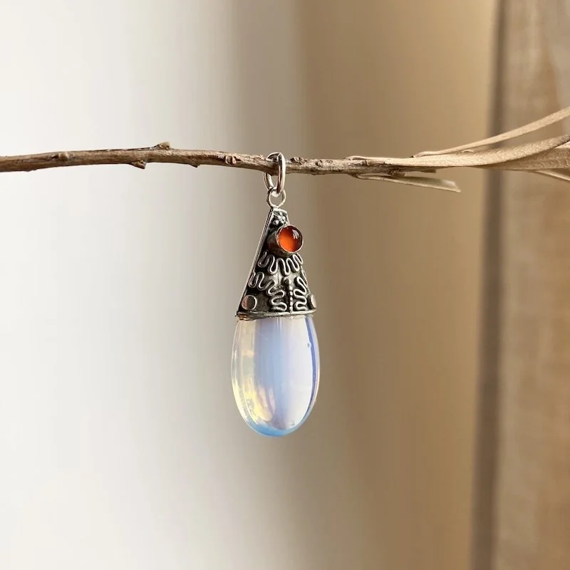 sterling silver and opalescent glass pendant 3.jpeg