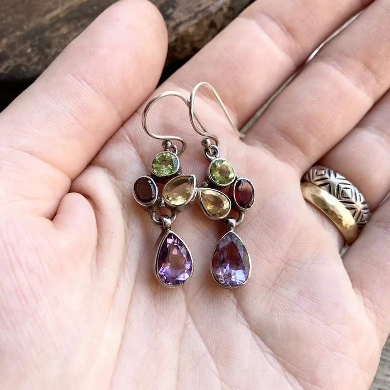 dreamy sterling silver multi gemstone earrings 4.jpeg