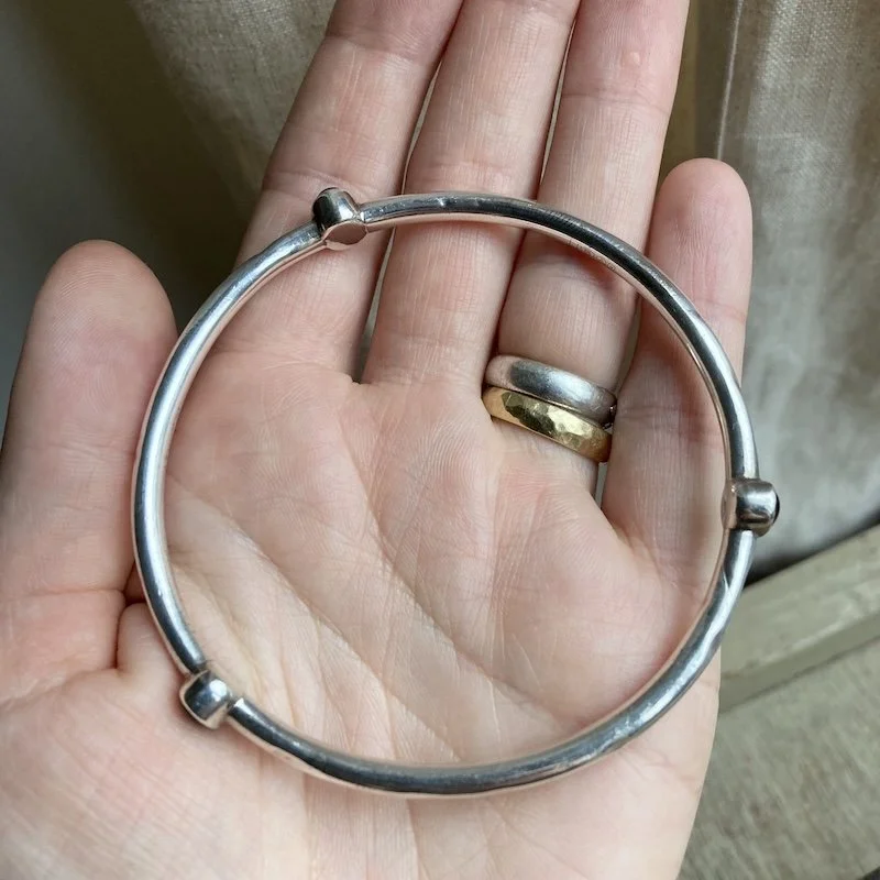 sterling silver and garnet bangle.jpeg
