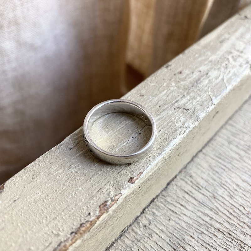 funky sterling silver patterned band ring 2.jpeg