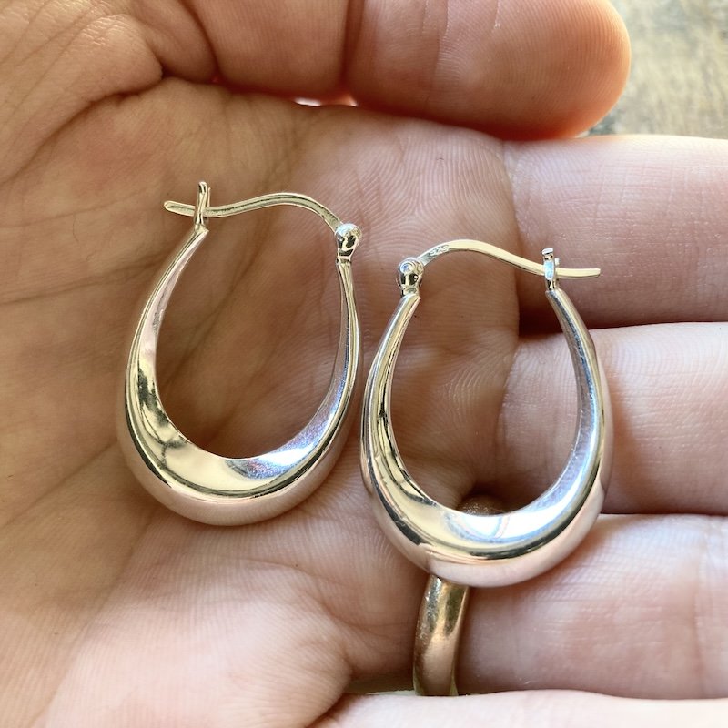 simple sterling silver oval hoops 1.jpeg