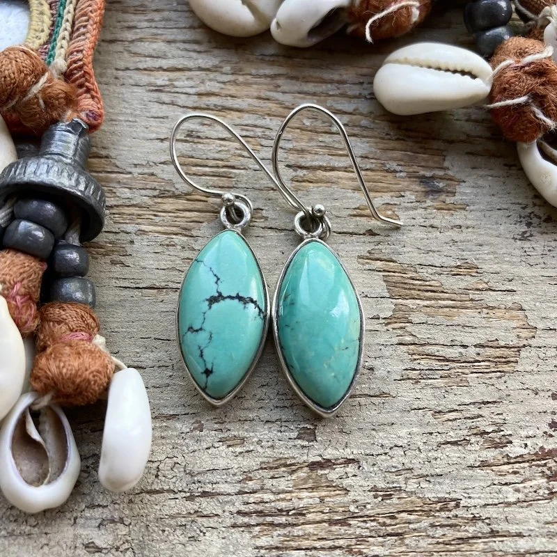 vintage sterling silver turquoise earrings 1.jpeg