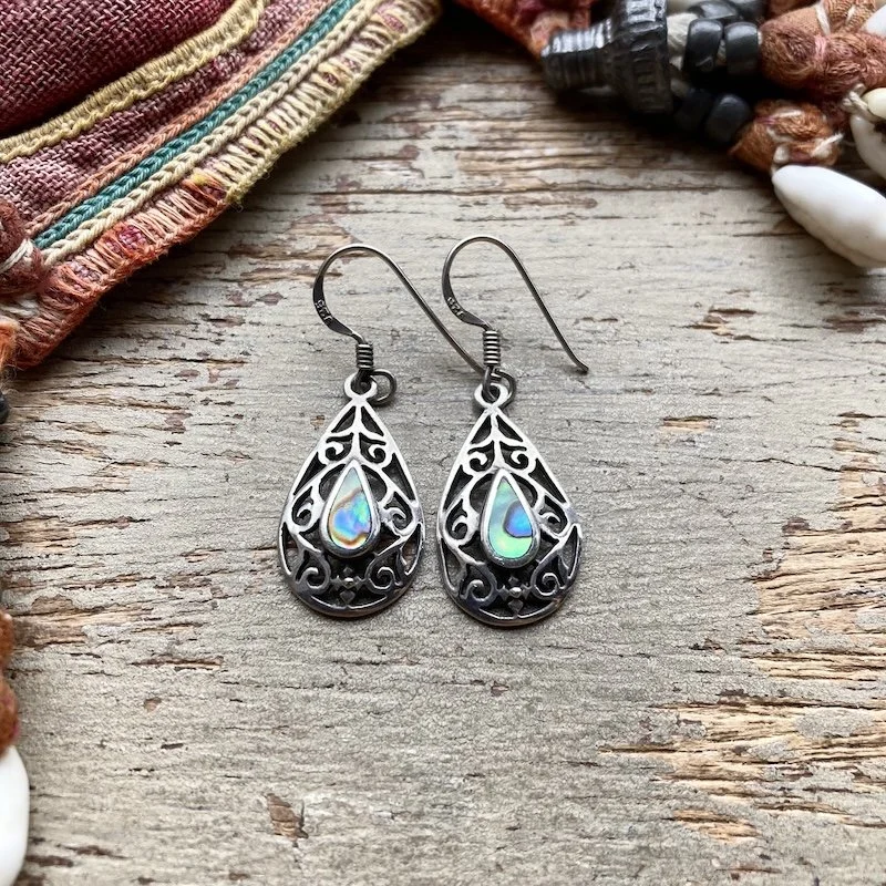 sterling silver openwork abalone shell earrings 1.jpeg