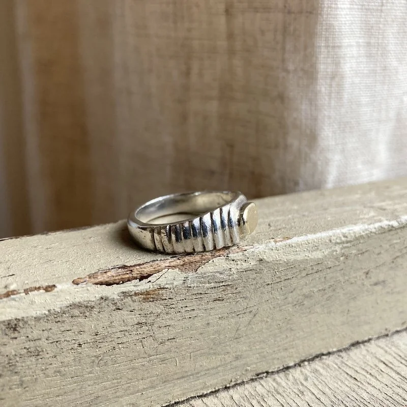 vintage solid silver and gold-plated ring 2.jpeg
