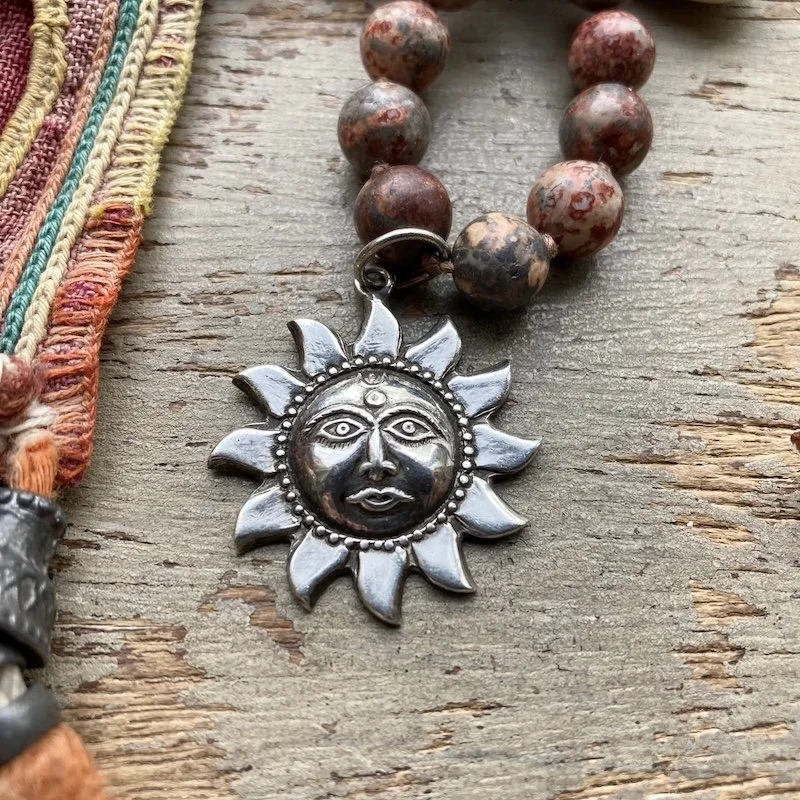 sterling silver sun mala bead necklace 2.jpeg