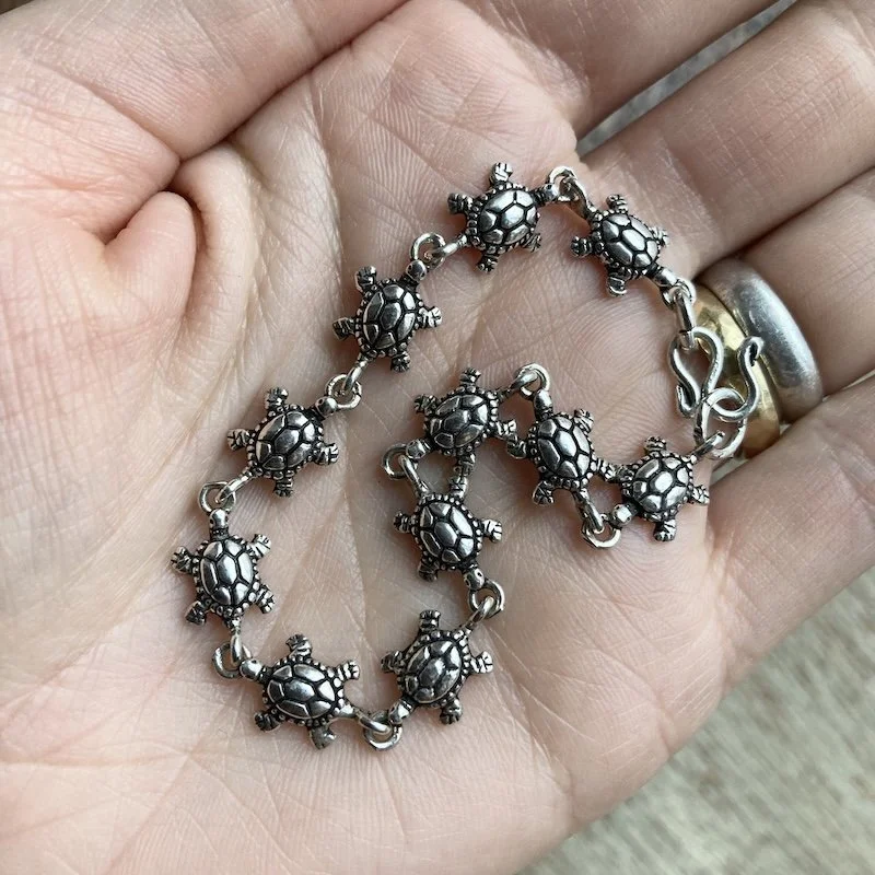Sterling silver turtle bracelet 4.jpeg