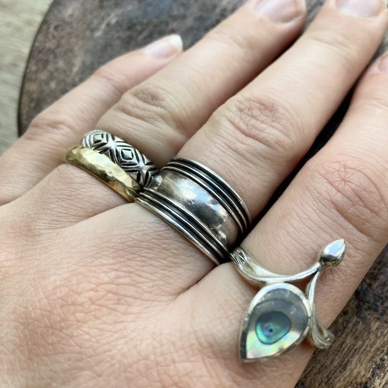 vintage simple sterling silver Bali ring 5.jpeg
