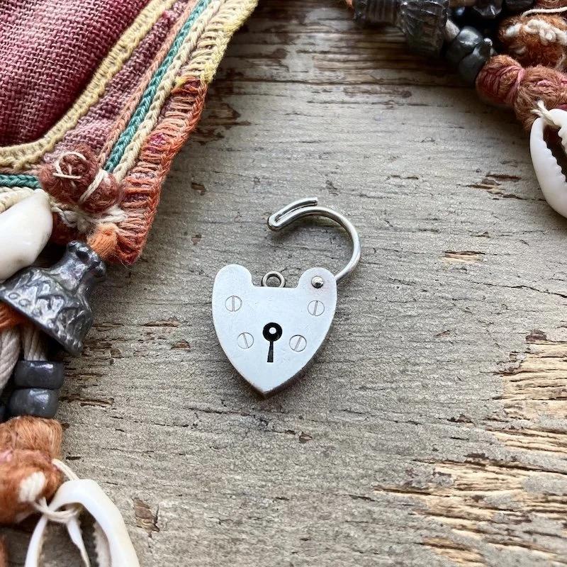 vintage sterling silver love heart padlock PH3 2.jpeg