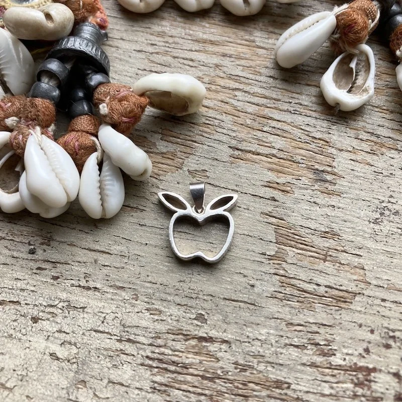 vintage sterling silver apple pendant 2.jpeg