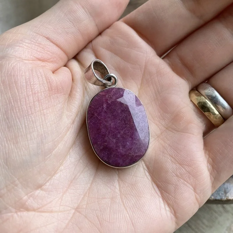 chunky sterling silver ad ruby pendant 4.jpeg