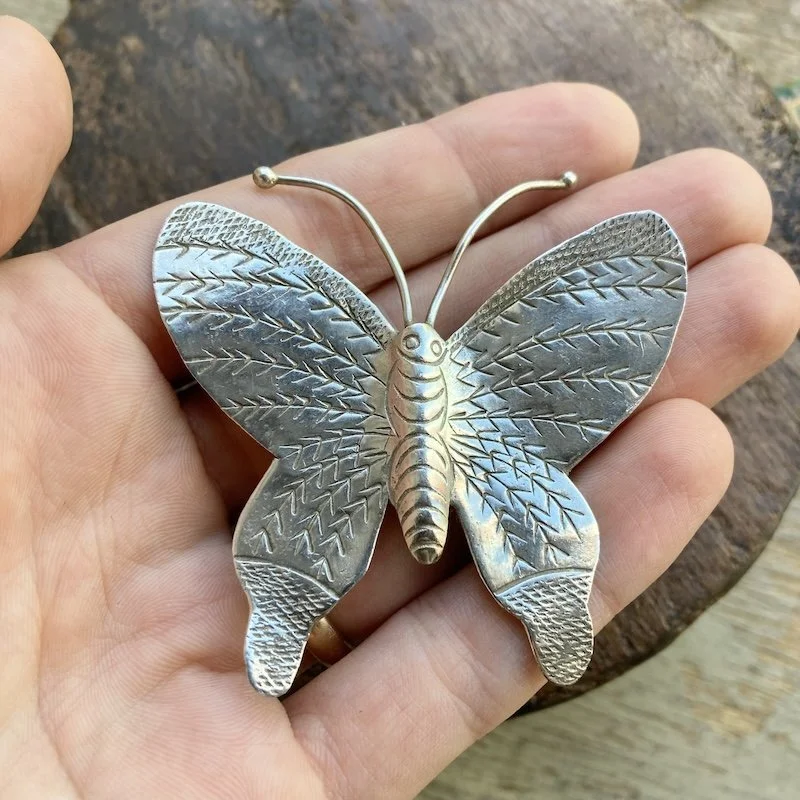 karen hill tribe pure silver butterfly pendant 3.jpeg
