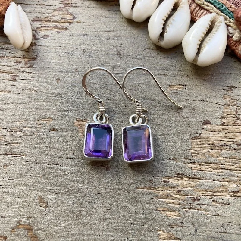 sterling silver faceted amethyst earrings.jpeg