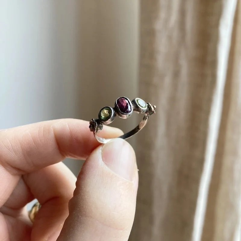 sterling silver ruby and peridot ring 1.jpeg