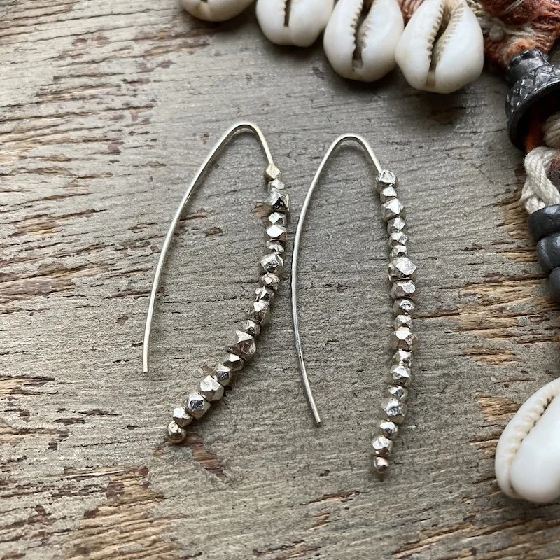 sterling silver beaded threader earrings 3.jpeg